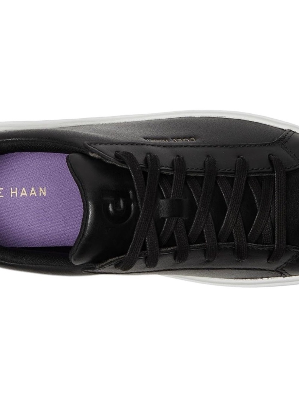 New Cole Haan Women's Grand Crosscourt Daily Low Top Casual Sneakers Shoes Black - Picture 12 of 13